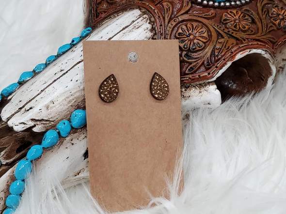Leopard earrings (multiple designs)