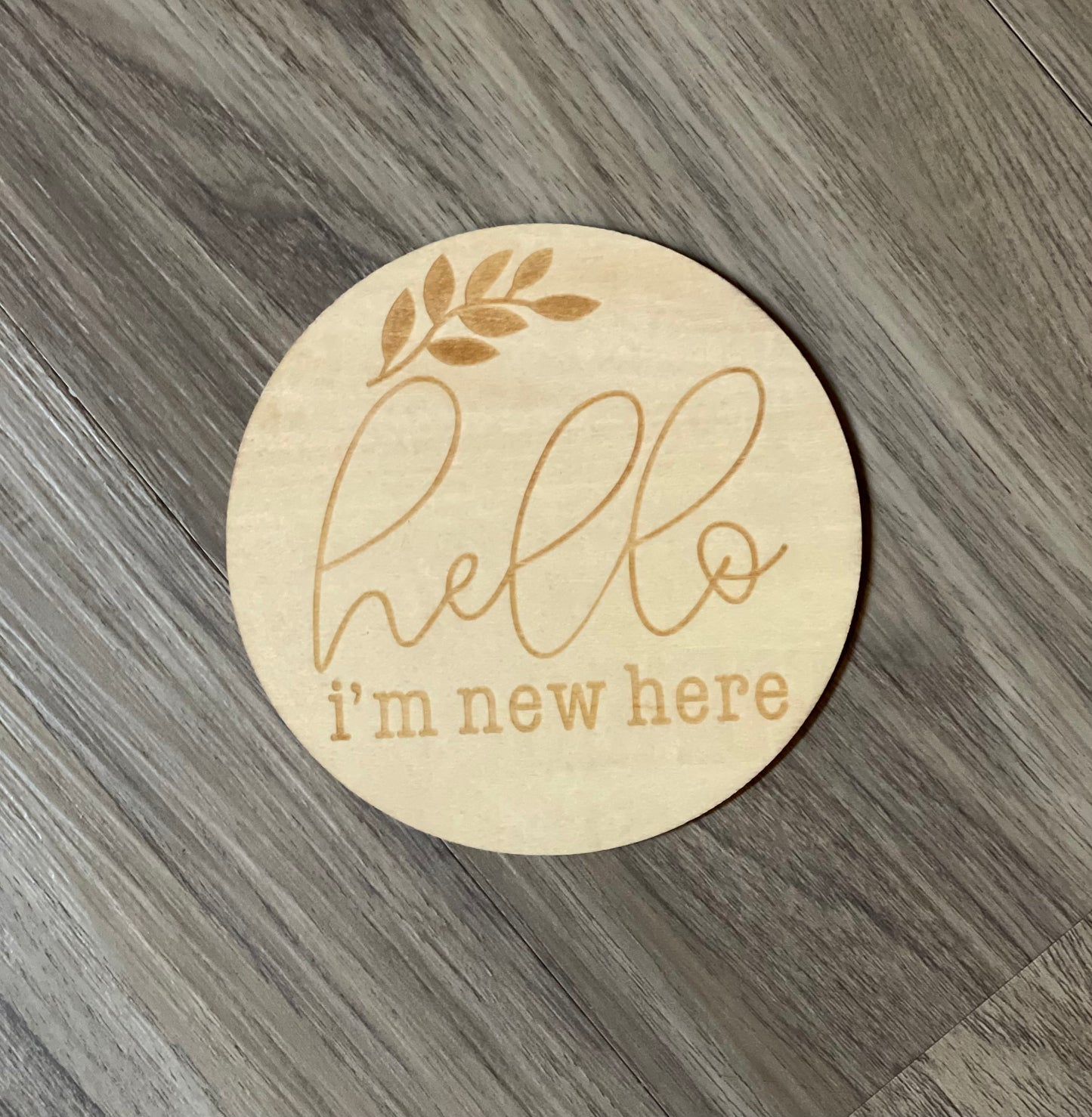 Hello I’m new here sign