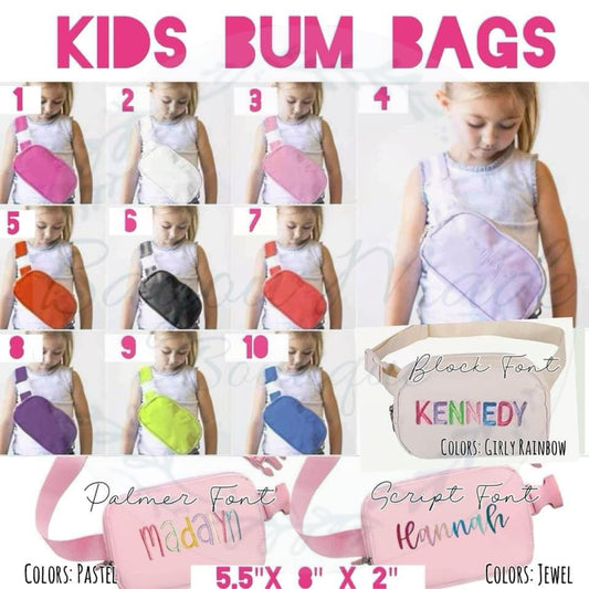 Kids bum bags