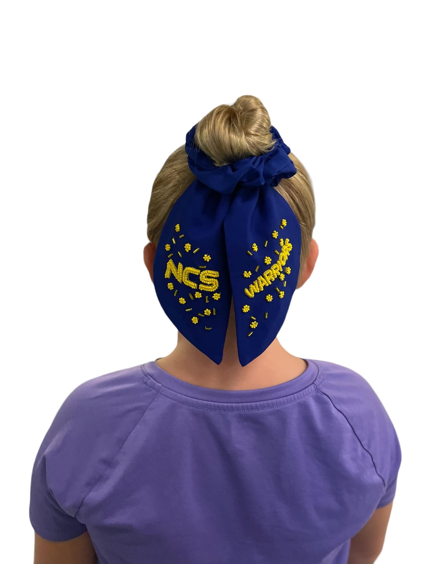 Beaded headband/bow/scrunchie - NCS