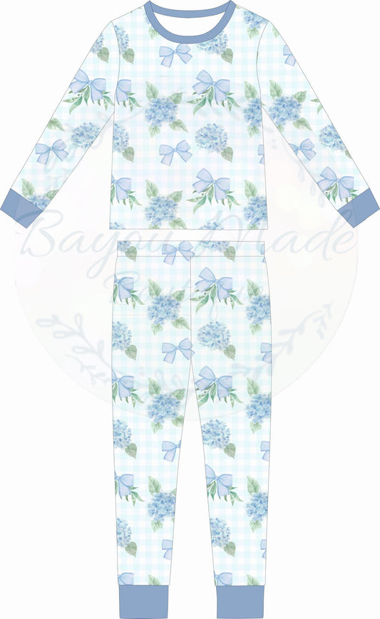 PREORDER ETA LATE NOV Bedtime blossoms bamboo 2 piece set