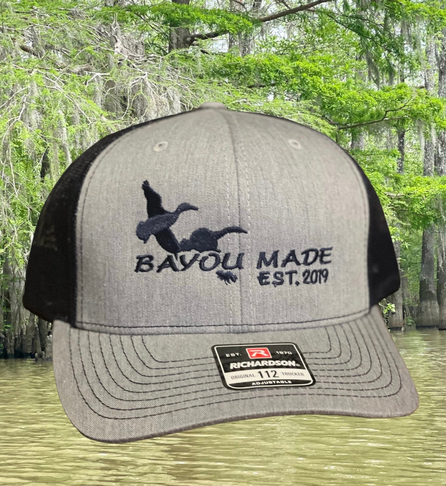 Bayou Made Embroidered Hat