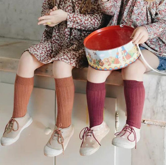 Kids knee high socks