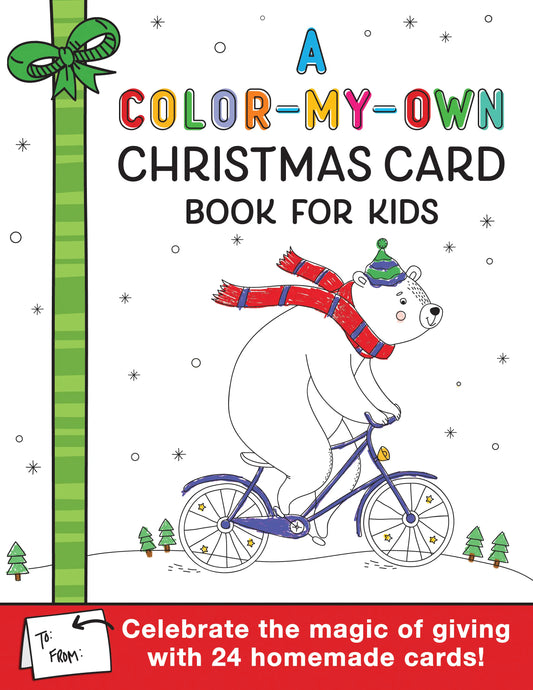 Color my own Christmas cards