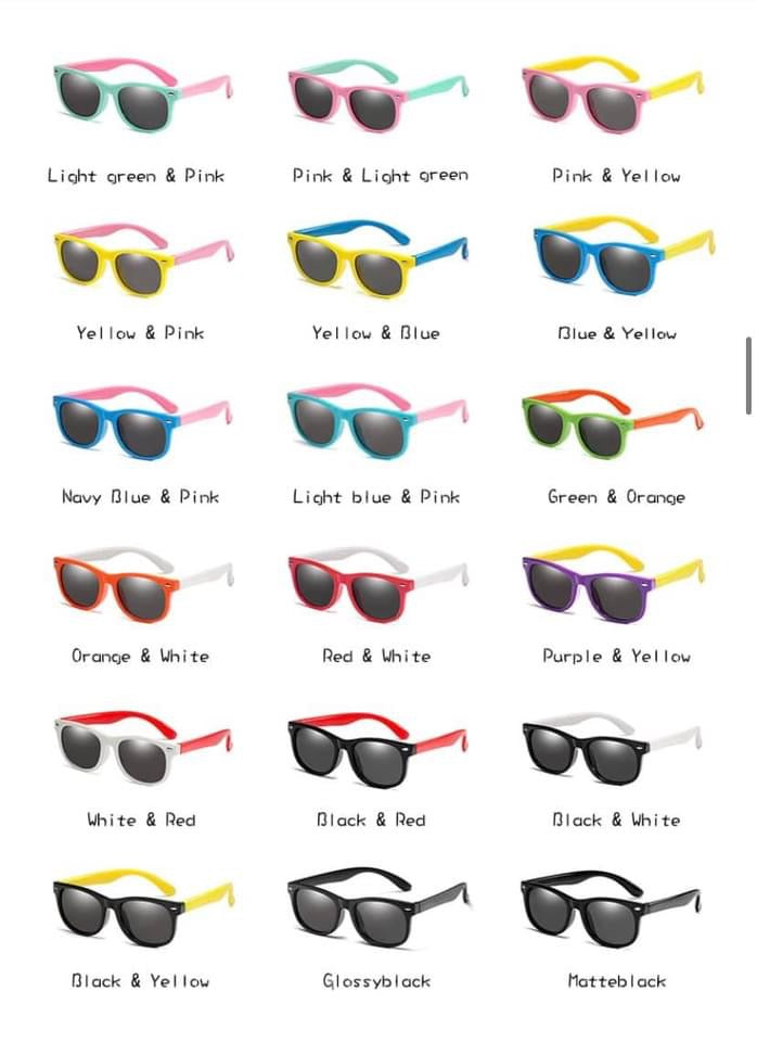 Kids Flexible Sunglasses