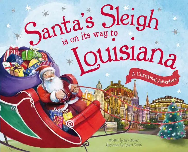 Santa's sleigh is on its way to Louisiana