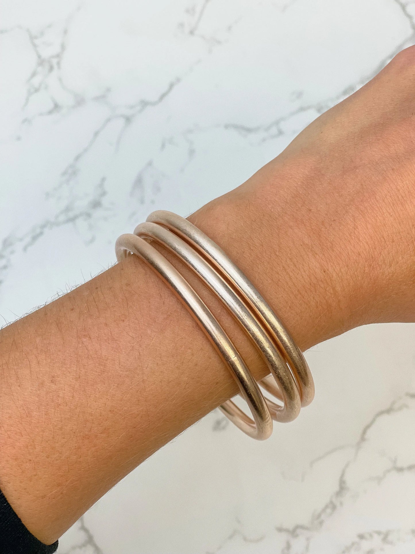 Matte Metal Bangle Sets