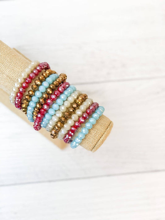 Iridescent Stretch Bracelet