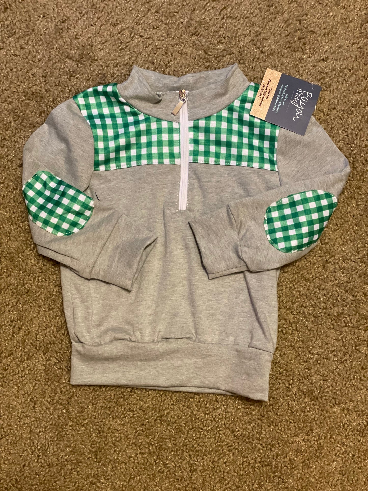 Gingham pullovers