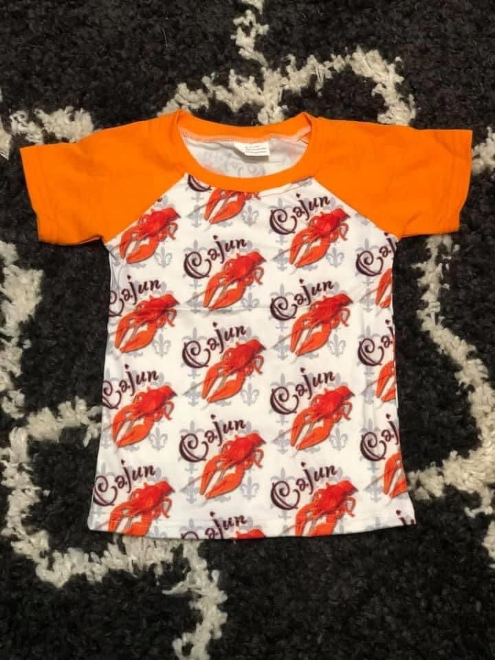 Cajun crawfish shirt