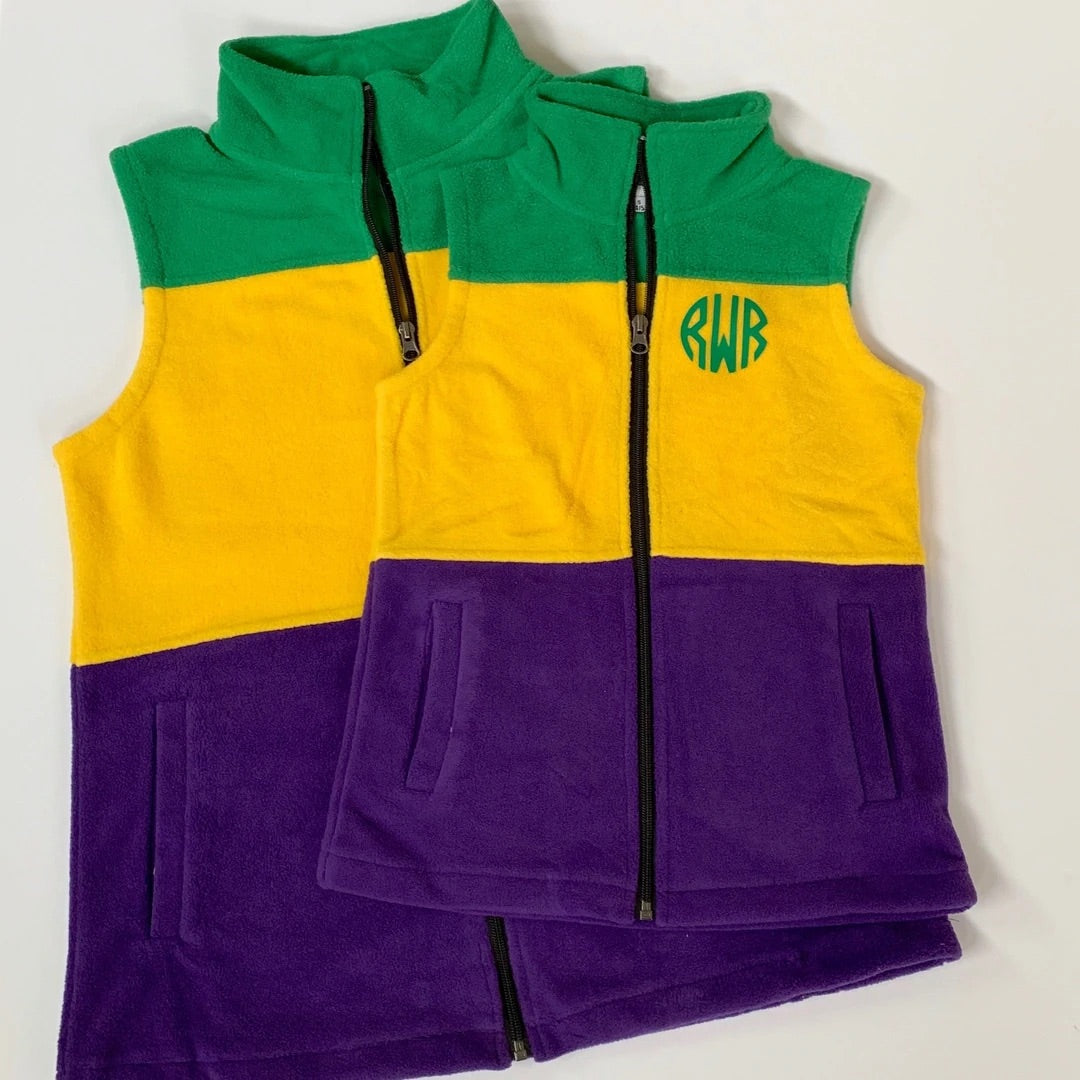 Mardi Gras Vest