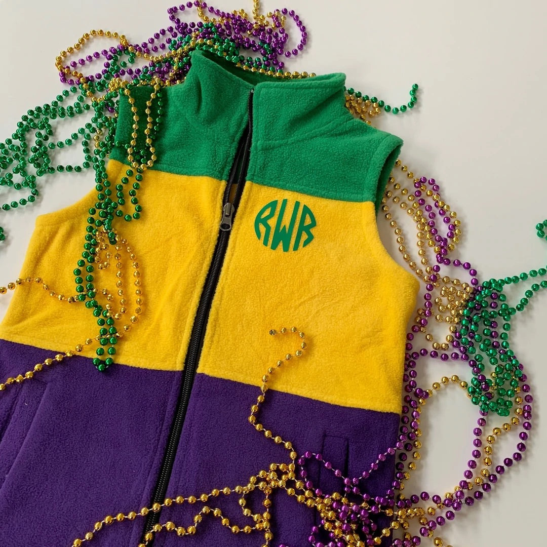 Mardi Gras Vest