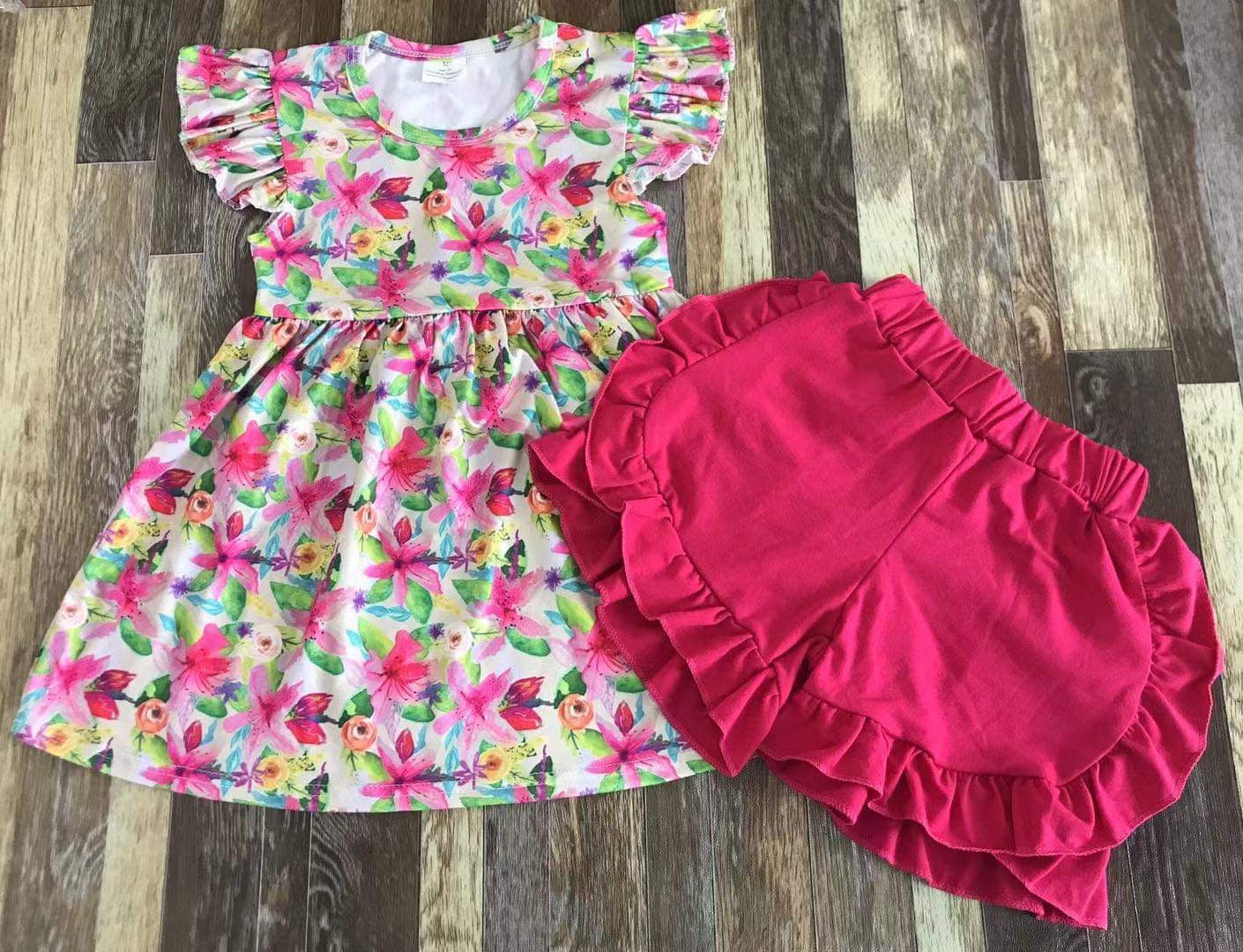 Flower & pink set