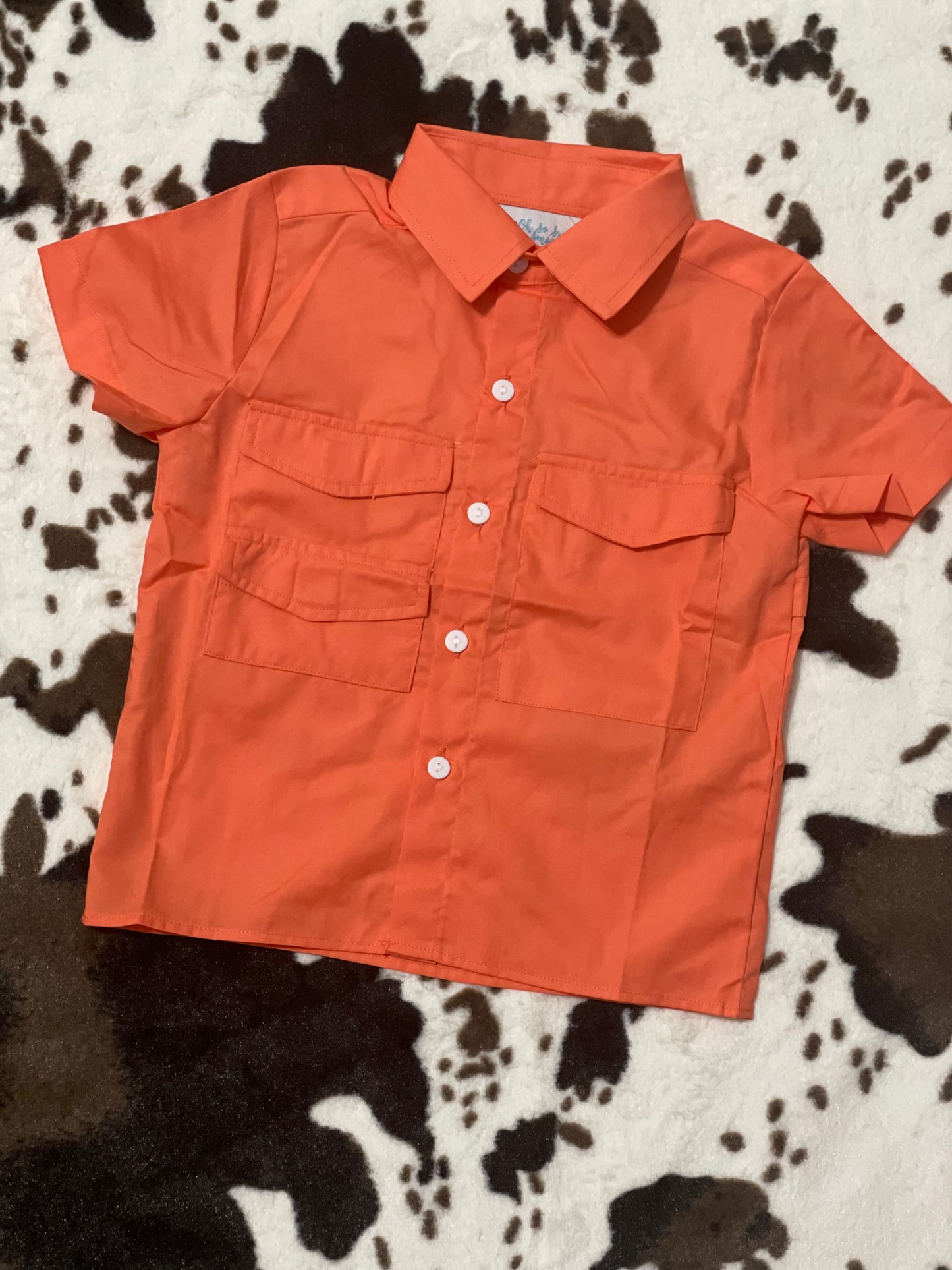 Kid's Coral Fishing shirts