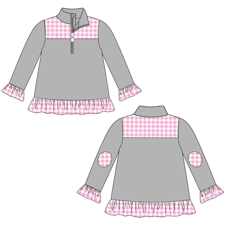 Gingham pullovers