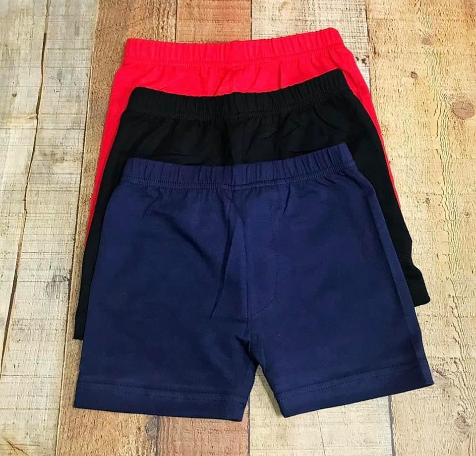 Knit shorts (shorty length)