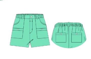 Fishing style shorts