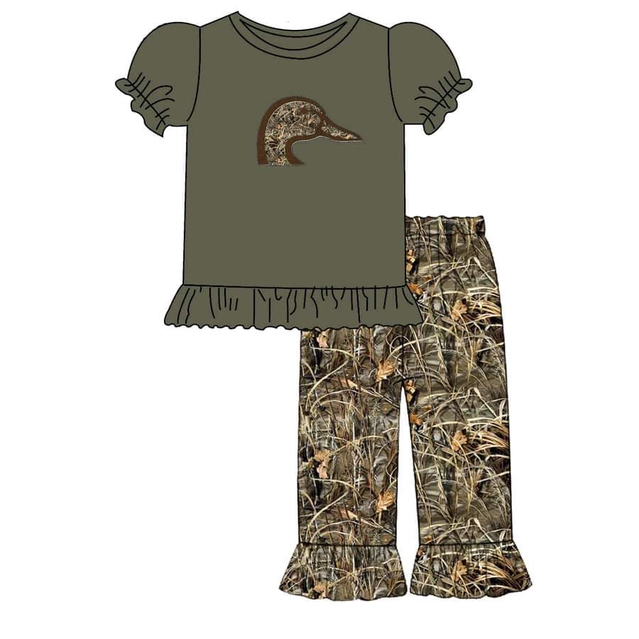 Bayou Made Custom Green Duck Camo Pants Collection