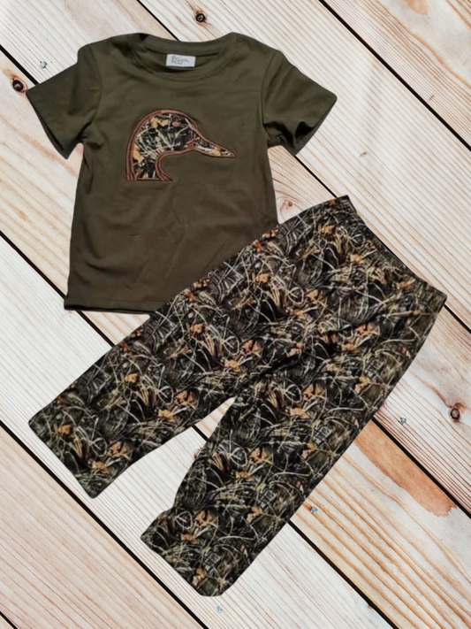 Bayou Made Custom Green Duck Camo Pants Collection